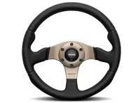 Volant MOMO Race 2.0 - Cuir noir - VRACE2BKAN32R, VRACE2BKAN35R - VRACE2BKAN32R, VRACE2BKAN35R